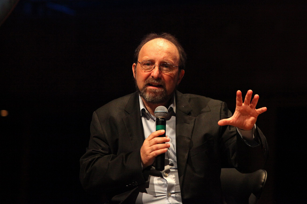 Miguel Nicolelis durante palestra no Fronteiras do Pensamento em São Paulo