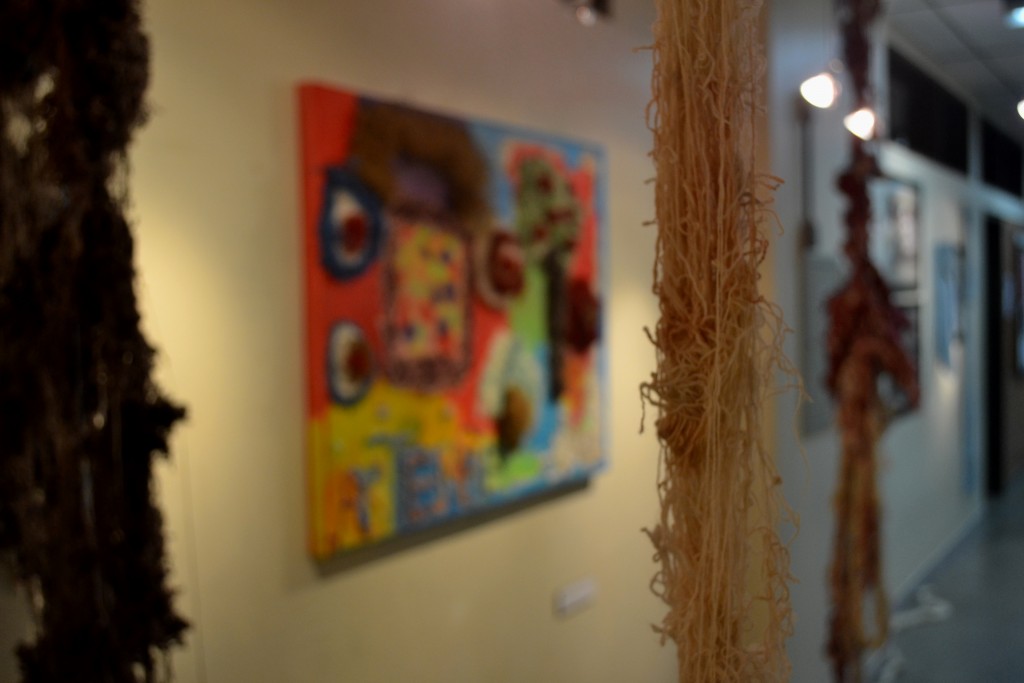Exposição está montada na Galeria Olho Nu, no Campus do Vale da UFRGS | Foto: Diogo Dubiela