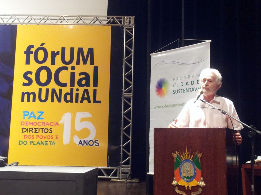 Oded Grajew, 'pai do Fórum', também esteve no debate na AL | Foto: Fernanda Canofre