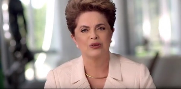 Pronunciamento da presidenta Dilma foi veiculado nas redes socaiis|Foto:Reprodução/Agência Brasil