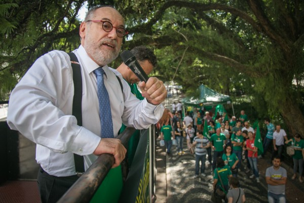 Deputado Pedro Ruas se solidarizou com os servidores|Foto: Joana Berwanger/Sul21