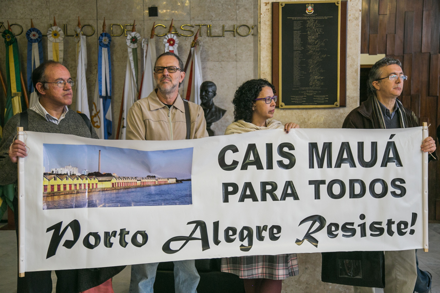 05/05/2016 - PORTO ALEGRE, RS - Lançamento da Frente Parlamentar e Social por um Cais Mauá de Todos. Foto: Joana Berwanger/Sul21