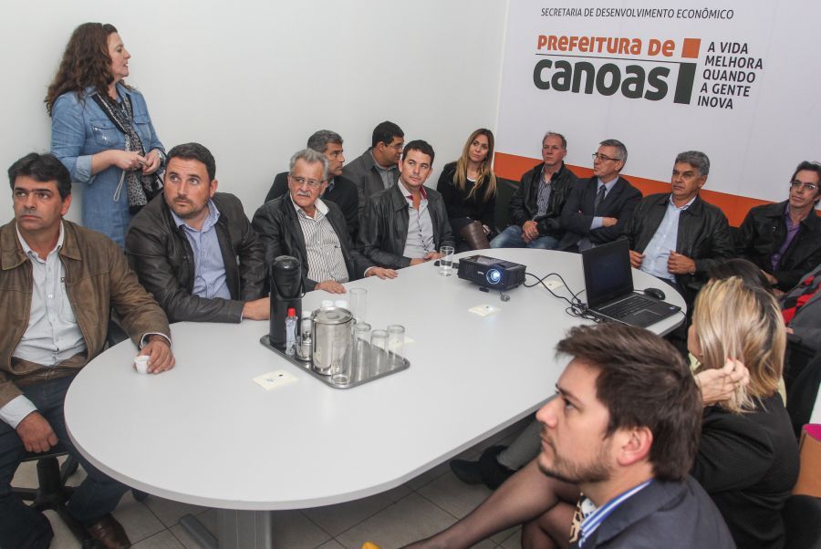  Prefeitos visitam Escritório do Empreendedor | Foto: Ireno Jardim/Prefeitura de Canoas
