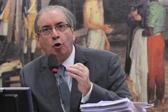 Brasília - O deputado afastado Eduardo Cunha (PMDB-RJ) defende que seu processo de cassação voltasse para o Conselho de Ética. O recurso foi rejeitado Antonio Cruz/ Agência Brasil 