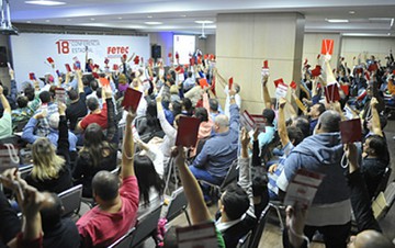 Conferência estadual reuniu mais de 300 bancários neste fim de semana. |Foto: Sind. Bancários SP/Divulgação