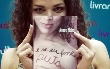 Amara é doutoranda em teoria literária pela Universidade Estadual de Campinas (Unicamp). Foto: Facebook/ Reprodução 