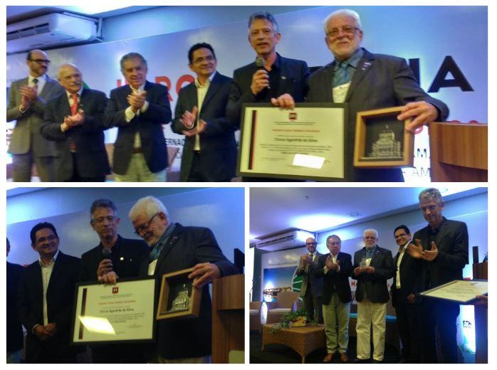 Clóvis Ilgenfritz recebeu a premiação da Federação, em Manaus (AM) |Foto: CAU/BR