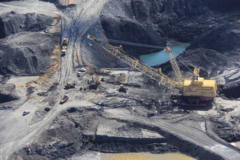 Mina de Candiota, no Rio Grande do Sul. Estado possui 89% das reservas nacionais de carvão. (Foto: CRM/Divulgação)