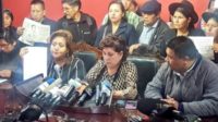 Presidente autoproclamada da Bolívia isenta Forças Armadas por mortes em protestos